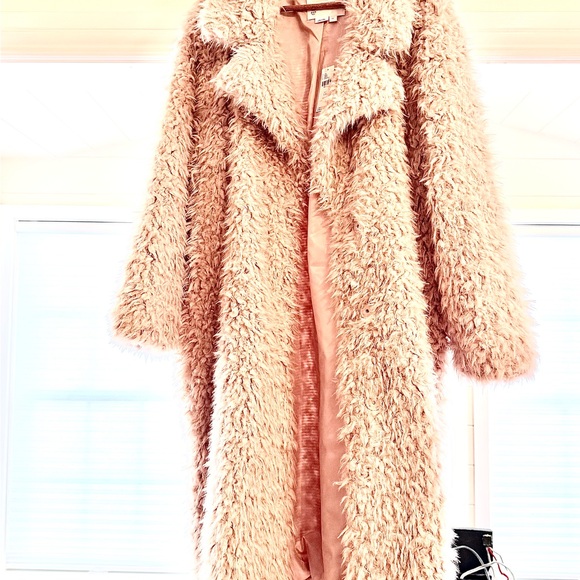 Anthropologie Blush Teddy Jacket - Picture 2 of 8